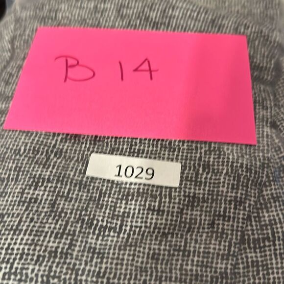 Chelsea & Theadore Black & White Stretchy Round Neckline, Short Sleeves Sz XXL - Picture 8 of 8